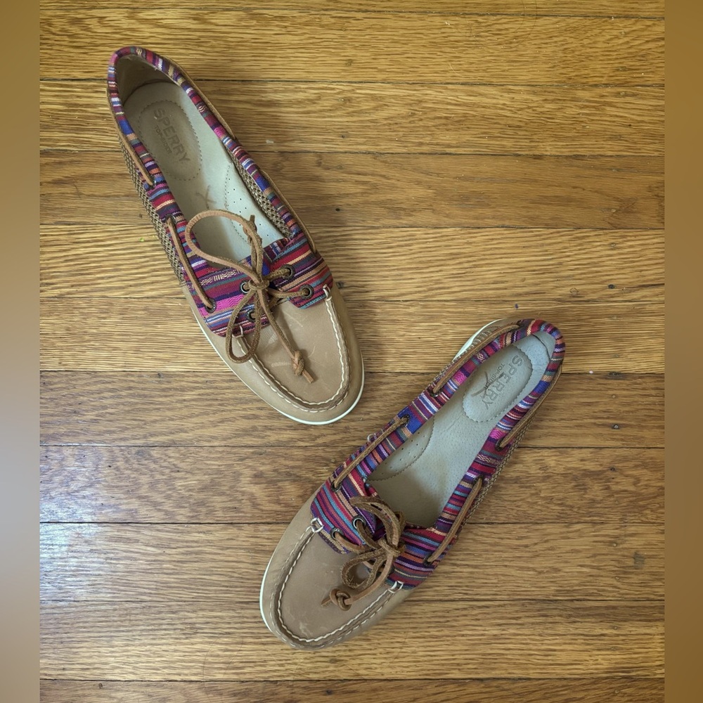 Sperry Top Sider Firefish Caribbean Stripe Boat Shoes